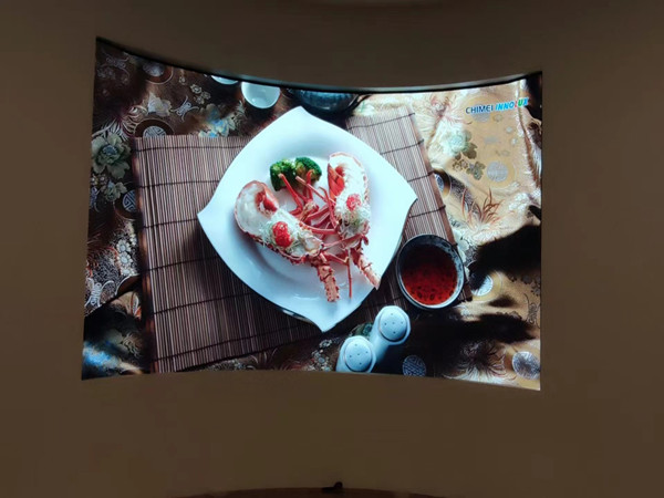 莱芜市室内P2.5弧形LED屏